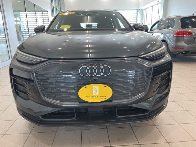 Used 2025 Audi Q6 e-tron Premium Plus with VIN WA124BGFXSA043139 for sale in West Springfield, MA