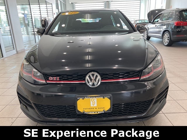 Used 2019 Volkswagen Golf GTI SE with VIN 3VW5T7AU4KM037718 for sale in West Springfield, MA