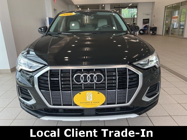 Used 2022 Audi Q3 Premium Plus with VIN WA1BUCF31N1135208 for sale in West Springfield, MA