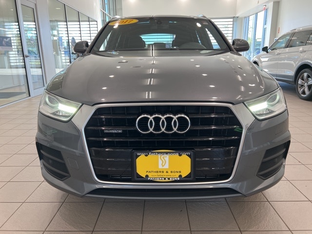 Used 2017 Audi Q3 Premium with VIN WA1ECCFS7HR002630 for sale in West Springfield, MA