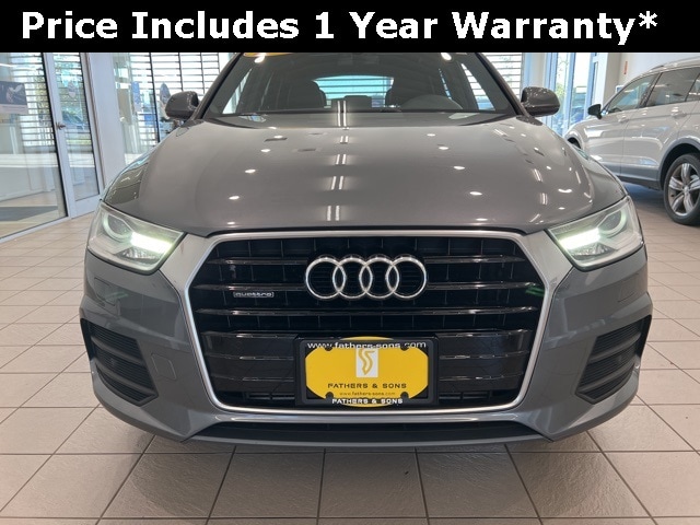 Used 2017 Audi Q3 Premium with VIN WA1ECCFS7HR002630 for sale in West Springfield, MA