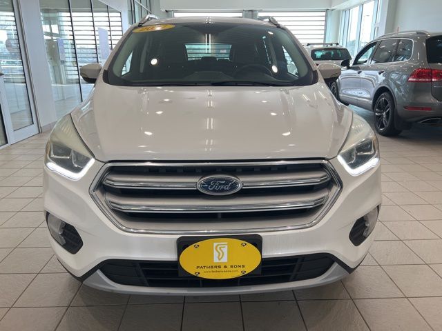Used 2017 Ford Escape Titanium with VIN 1FMCU9JD3HUD14037 for sale in West Springfield, MA