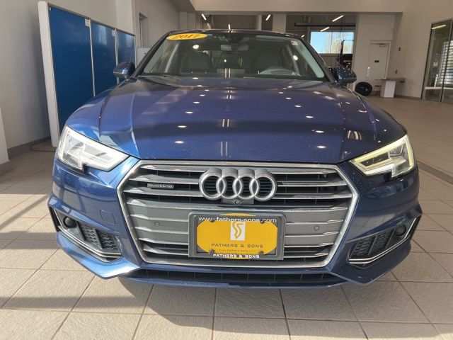 Used 2017 Audi A4 Prestige with VIN WAUFNAF45HA160129 for sale in West Springfield, MA