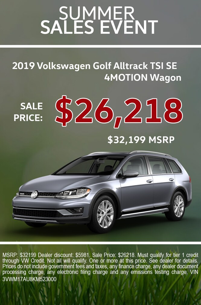 Specials, West Springfield, MA - Fathers and Sons Volkswagen