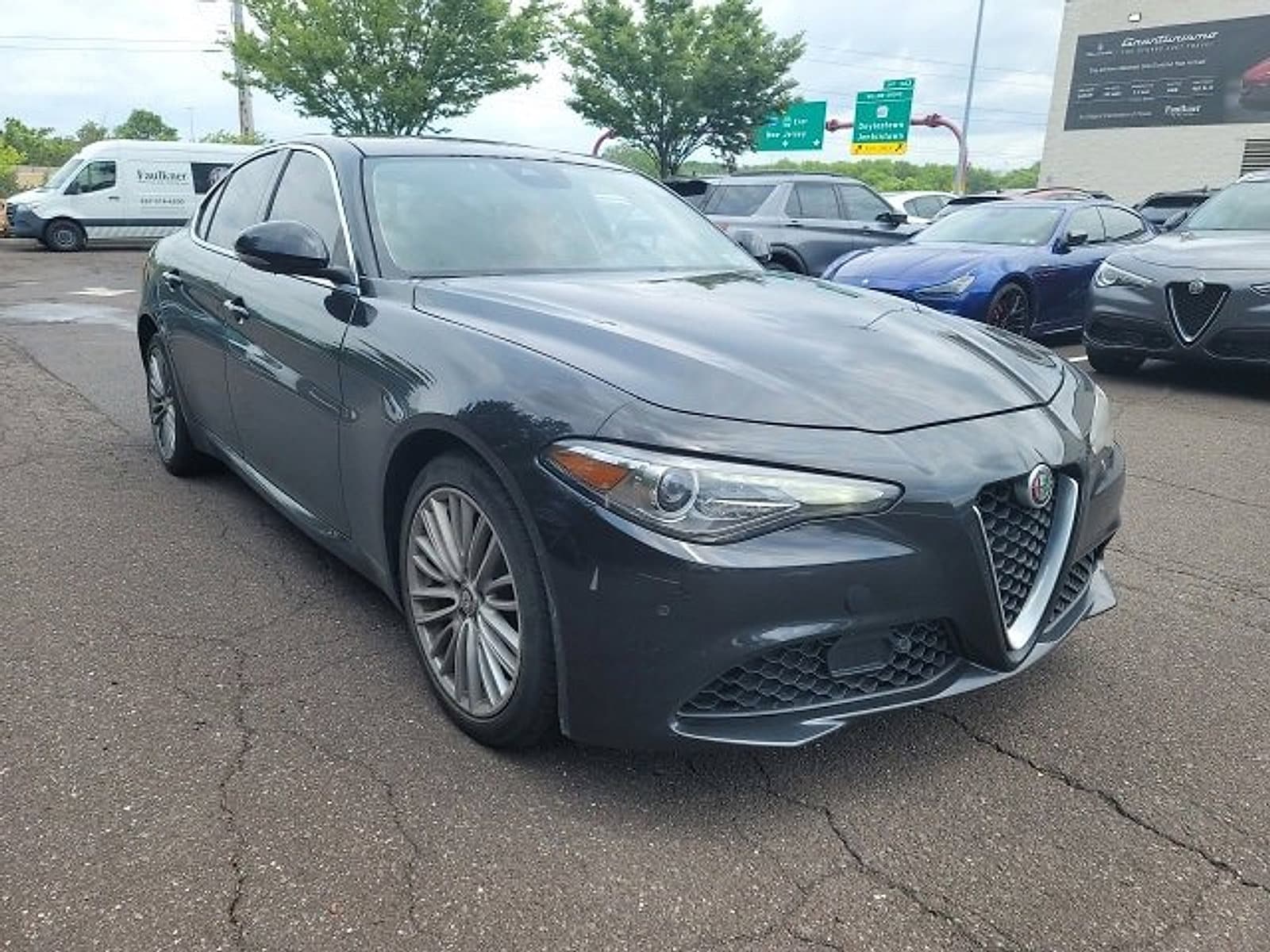 Used 2018 Alfa Romeo Giulia Ti Lusso with VIN ZARFAEEN6J7579552 for sale in Willow Grove, PA