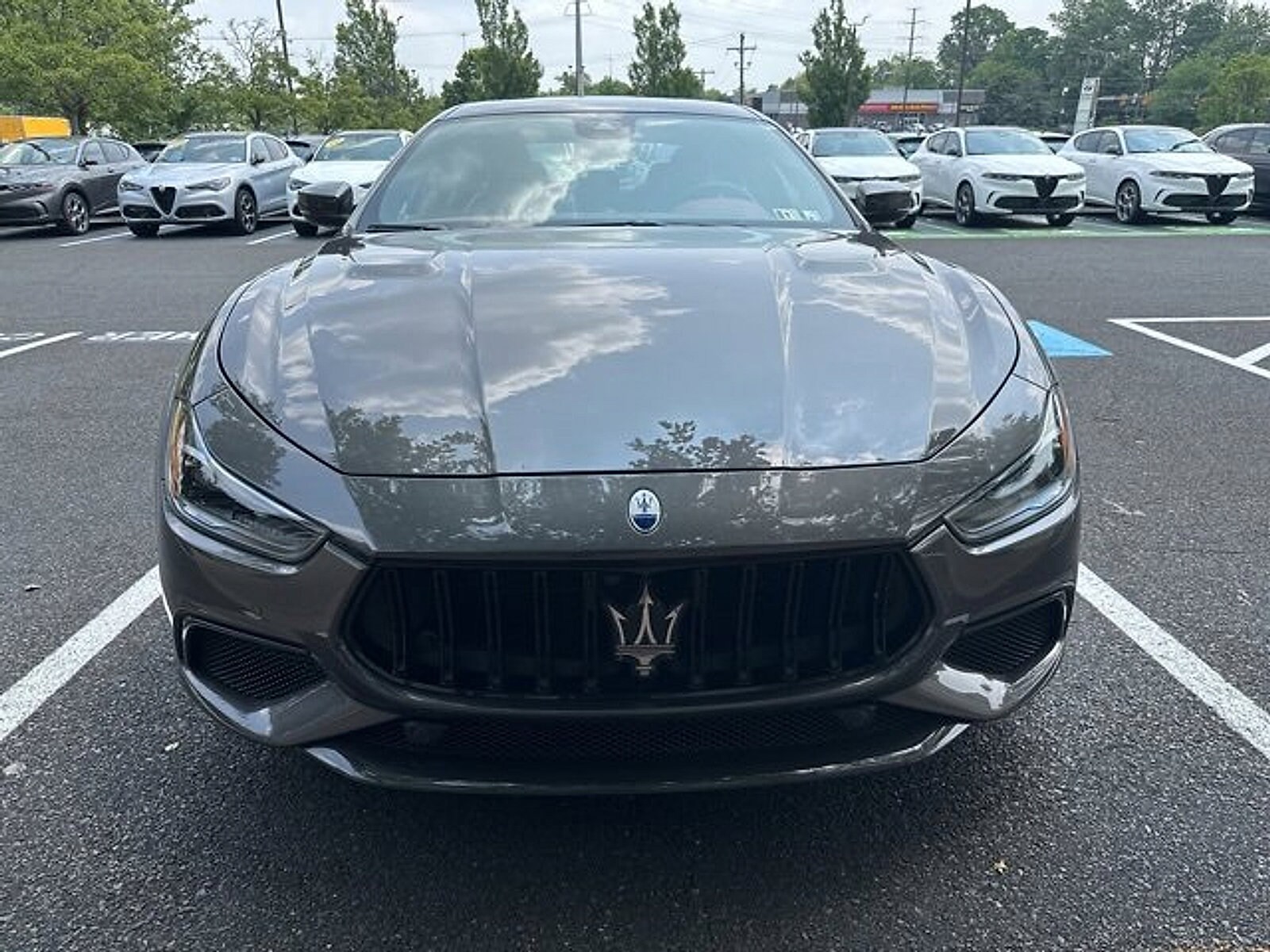 Certified 2023 Maserati Ghibli Trofeo with VIN ZAM57ZST9PX414033 for sale in Willow Grove, PA