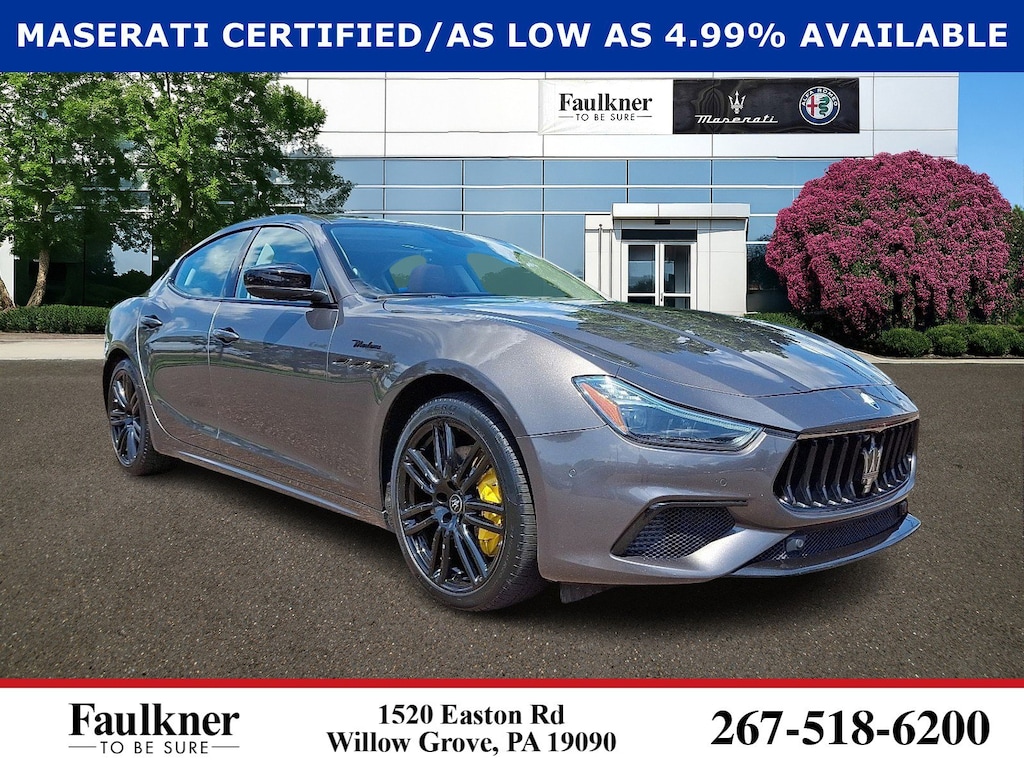 Used 2022 Maserati Ghibli Modena Q4 Sedan