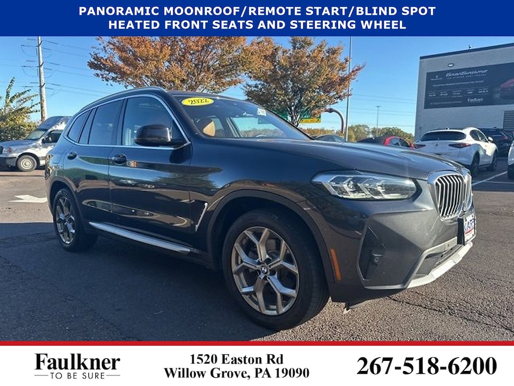 Used 2022 BMW X3 xDrive30i SUV
