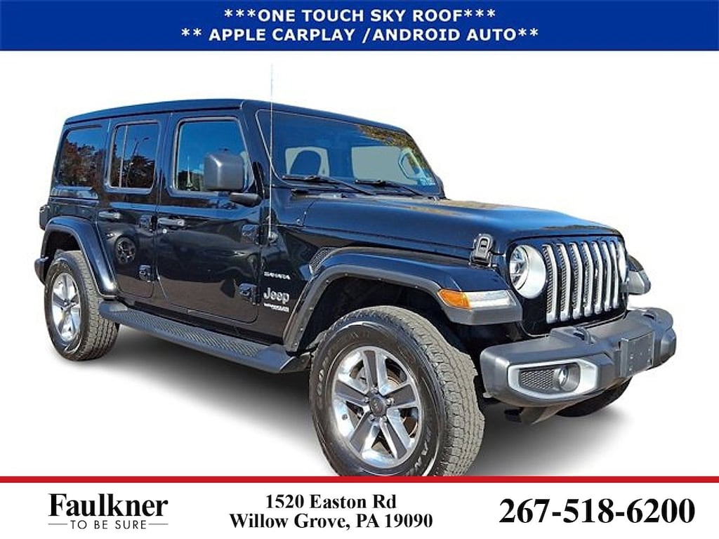 Used 2021 Jeep Wrangler Unlimited Sahara SUV
