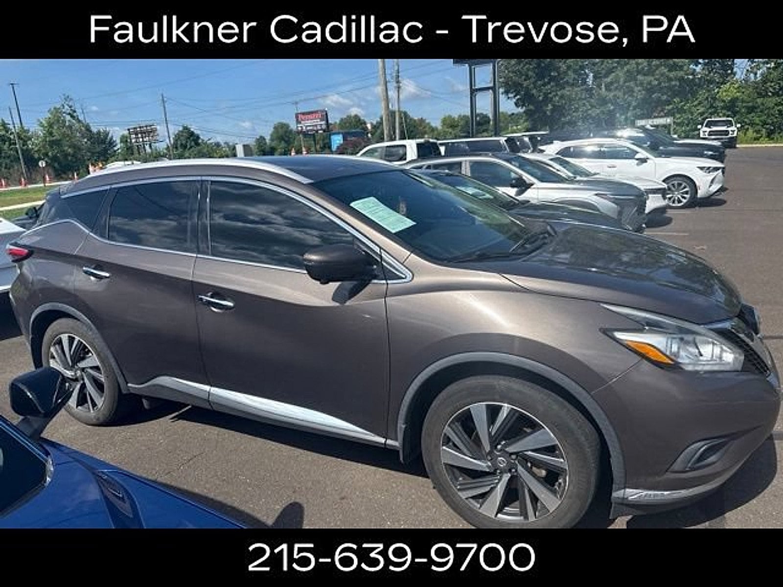 Used 2017 Nissan Murano Platinum with VIN 5N1AZ2MHXHN101689 for sale in Feasterville-Trevose, PA