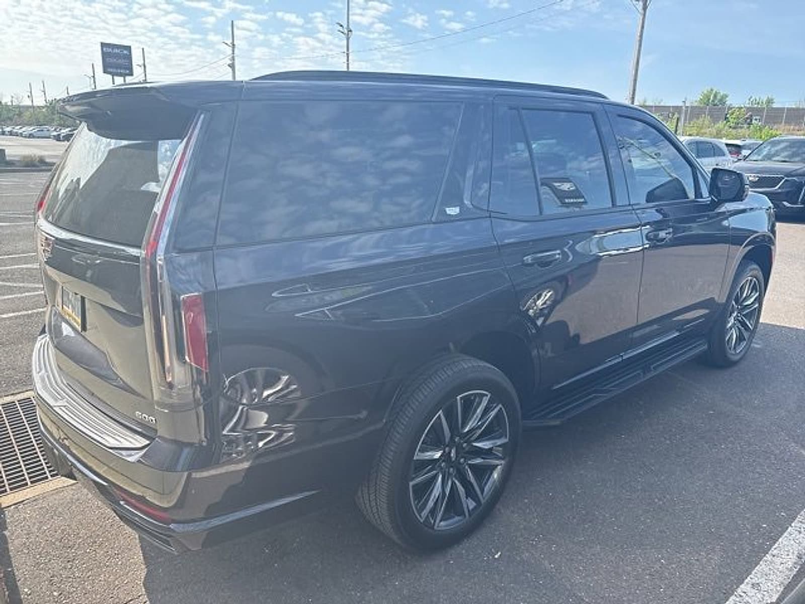Certified 2022 Cadillac Escalade Sport Platinum with VIN 1GYS4GKL6NR163231 for sale in Trevose, PA