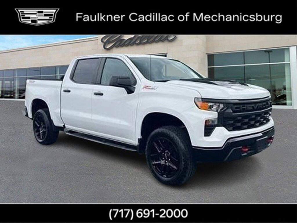 Used 2024 Chevrolet Silverado 1500 Custom Trail Boss 4WD Crew Cab 147 Custom Trail Boss
