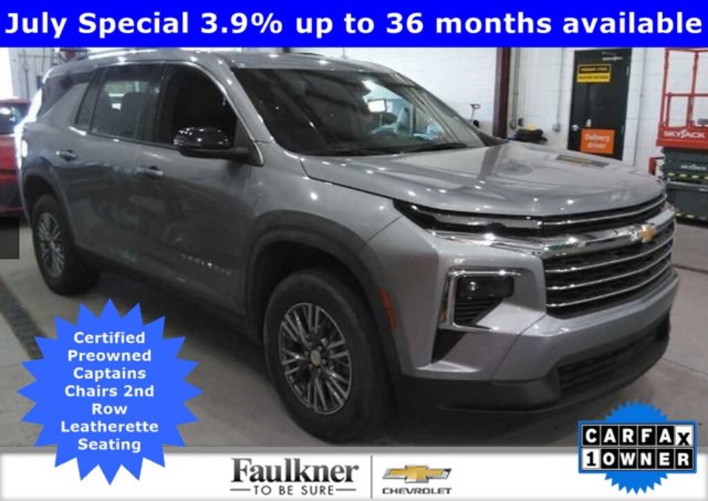 Certified 2025 Chevrolet Traverse AWD LT AWD LT w/2LT