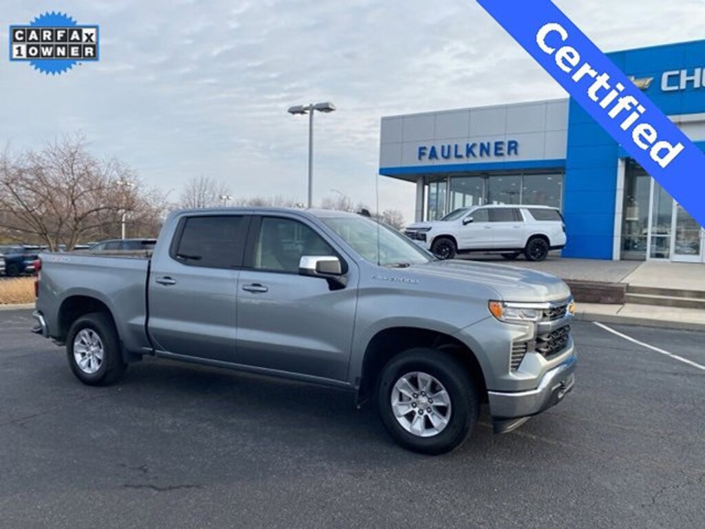 Certified 2024 Chevrolet Silverado 1500 LT 4WD Crew Cab 147 LT w/1LT