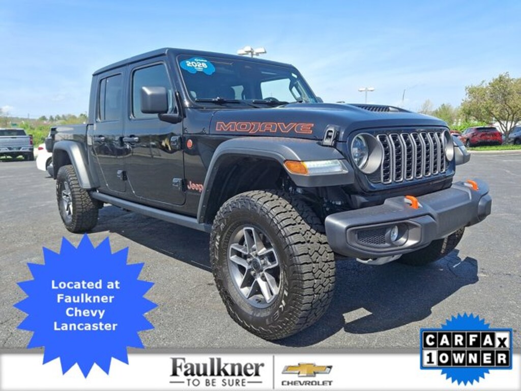 Certified 2026 Jeep Gladiator Mojave Mojave 4x4