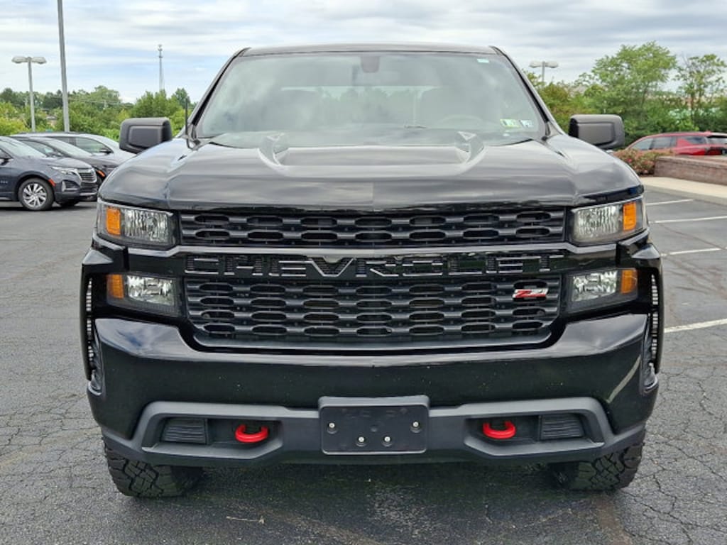 Used 2019 Chevrolet Silverado 1500 Custom Trail Boss 4WD Crew Cab 147 Custom Trail Boss