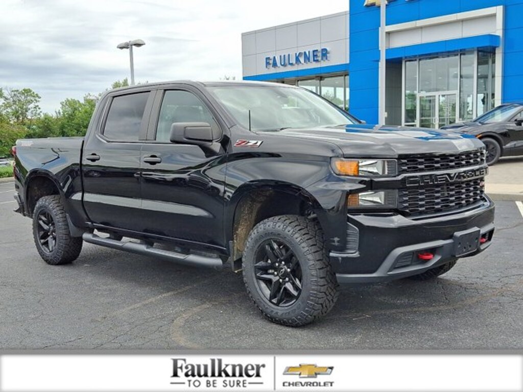 Used 2019 Chevrolet Silverado 1500 Custom Trail Boss 4WD Crew Cab 147 Custom Trail Boss