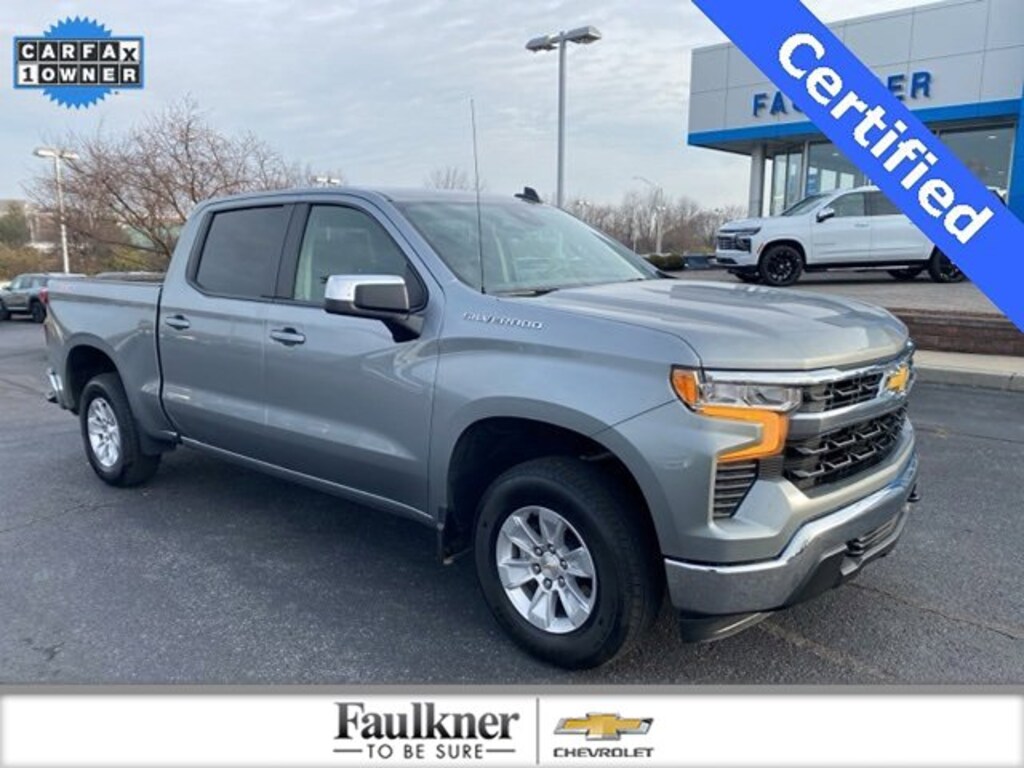 Certified 2024 Chevrolet Silverado 1500 LT 4WD Crew Cab 147 LT w/1LT