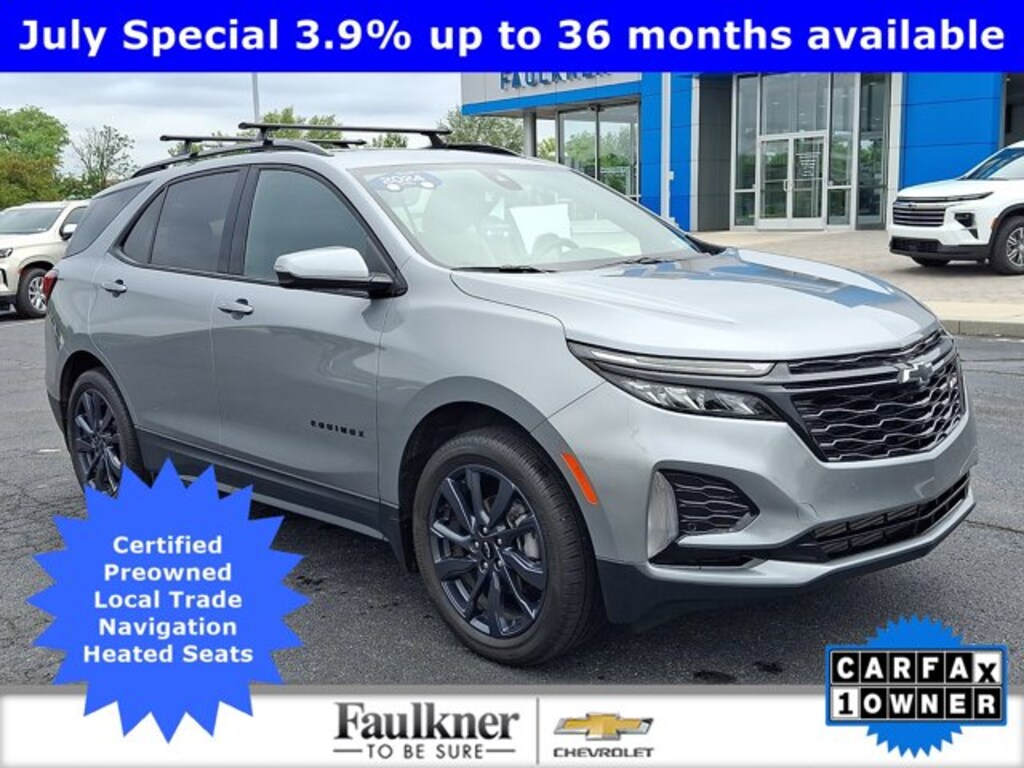 Certified 2024 Chevrolet Equinox RS AWD RS