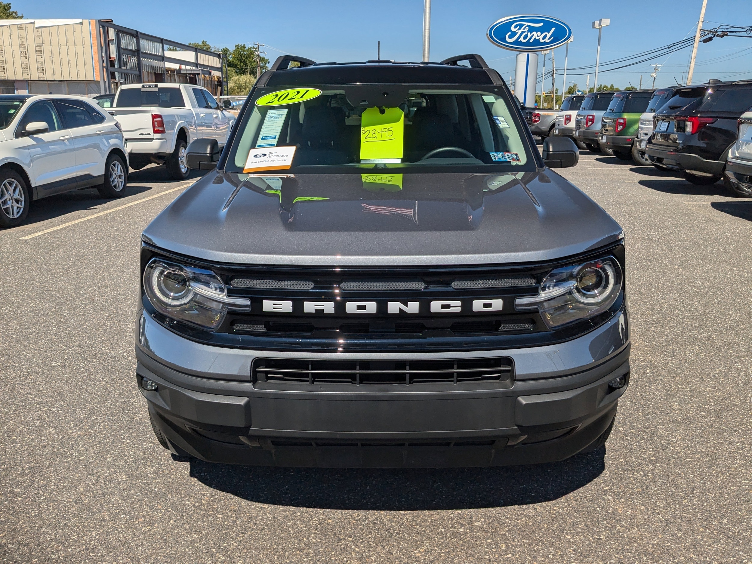 Certified 2021 Ford Bronco Sport Outer Banks with VIN 3FMCR9C63MRB13935 for sale in Quakertown, PA