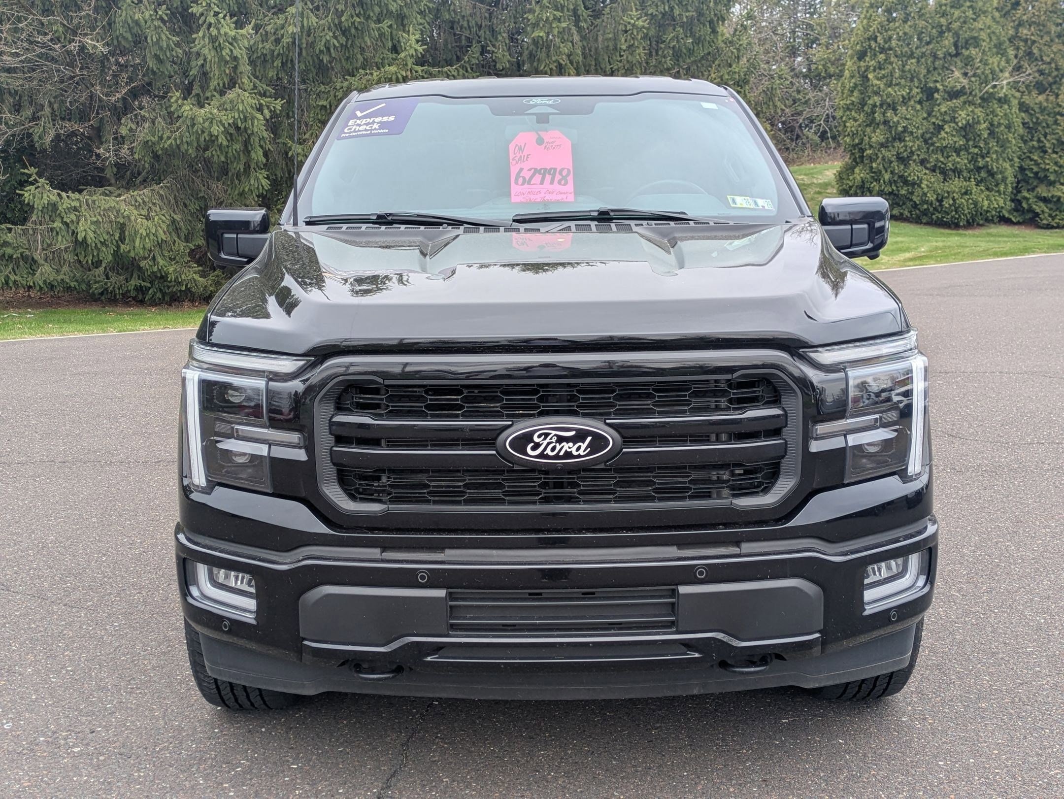 Used 2024 Ford F-150 Lariat with VIN 1FTFW5L59RFA15801 for sale in Quakertown, PA