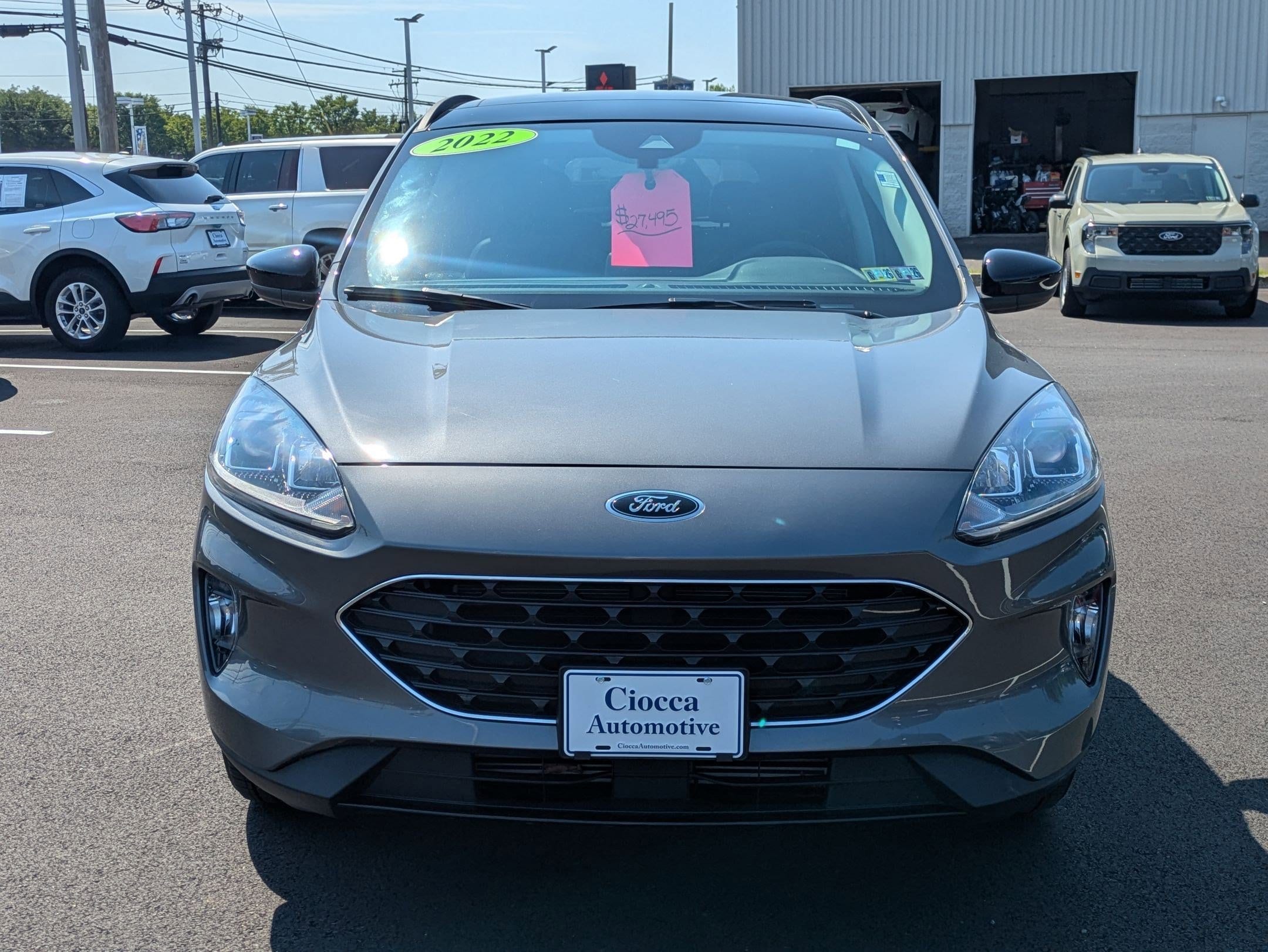 Used 2022 Ford Escape SEL with VIN 1FMCU9H90NUB59976 for sale in Quakertown, PA