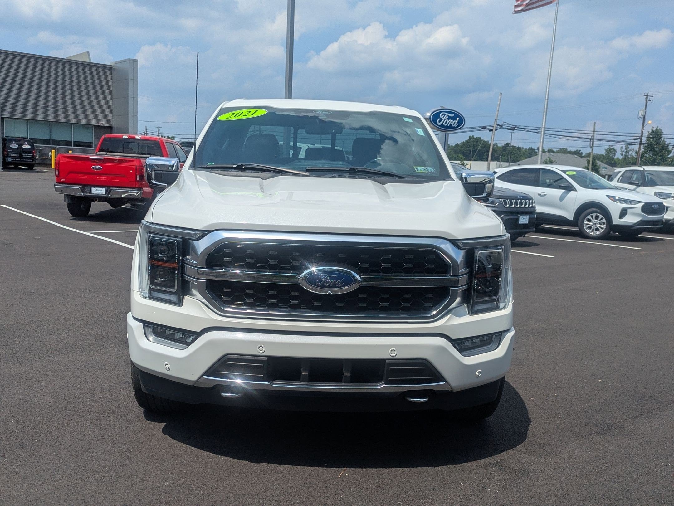 Used 2021 Ford F-150 Platinum with VIN 1FTFW1E83MFB90733 for sale in Quakertown, PA