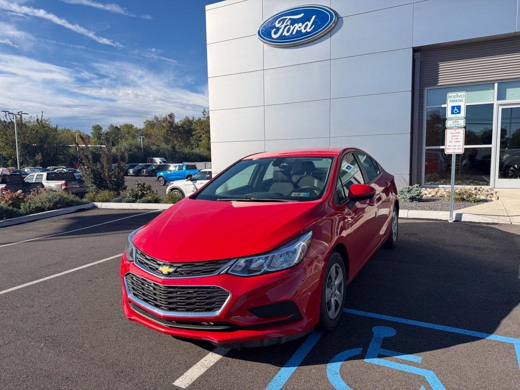 Used 2017 Chevrolet Cruze LS with VIN 3G1BC5SM9HS555796 for sale in Quakertown, PA