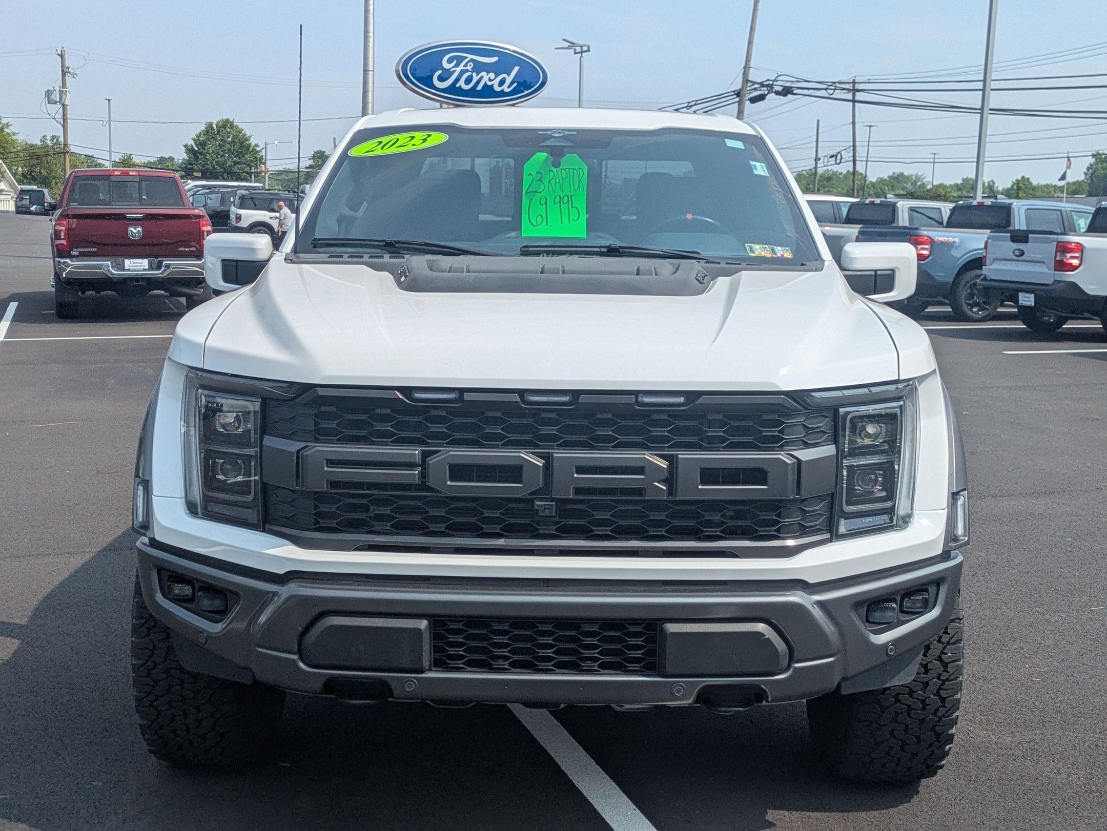 Used 2023 Ford F-150 Raptor with VIN 1FTFW1RG3PFB77924 for sale in Quakertown, PA