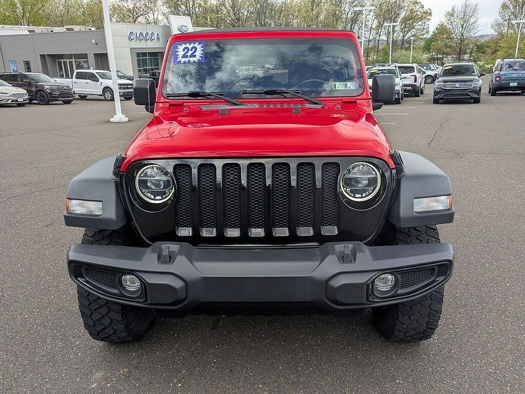 Used 2022 Jeep Wrangler Unlimited Willys SUV