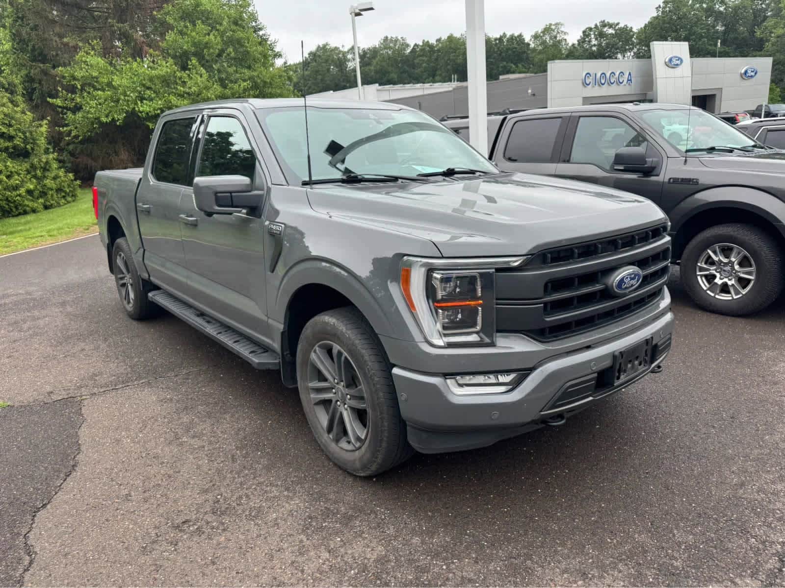 Used 2021 Ford F-150 Lariat with VIN 1FTFW1E87MFB98561 for sale in Souderton, PA