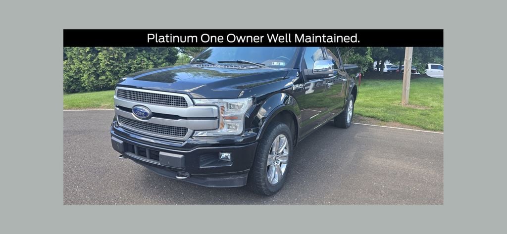 Used 2018 Ford F-150 Platinum Truck SuperCrew Cab