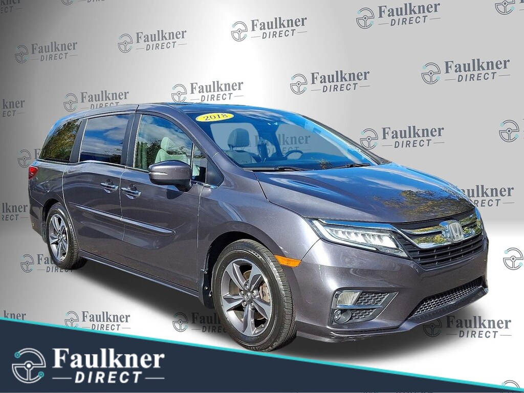 Certified 2018 Honda Odyssey Touring Van