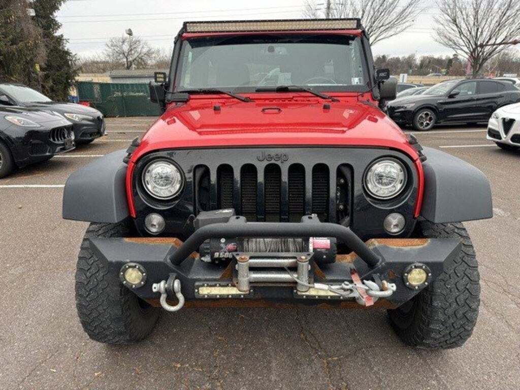 Used 2018 Jeep Wrangler JK Unlimited Willys Wheeler W SUV