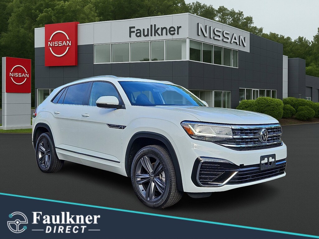 Used 2021 Volkswagen Atlas Cross Sport 3.6L V6 SE w/Technology R-Line SUV