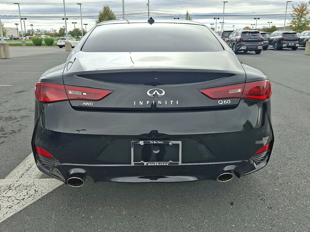 Certified 2022 INFINITI Q60 LUXE Coupe