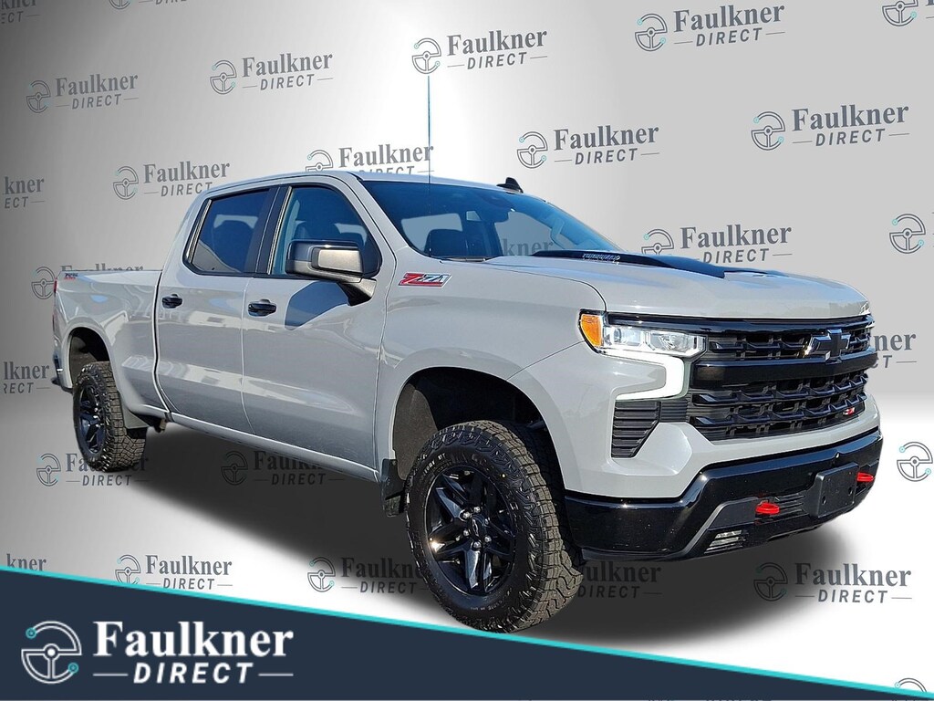 Certified 2024 Chevrolet Silverado 1500 LT Trail Boss Truck Crew Cab