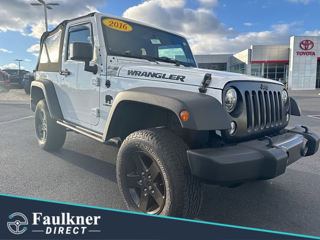 Used 2016 Jeep Wrangler Black Bear SUV
