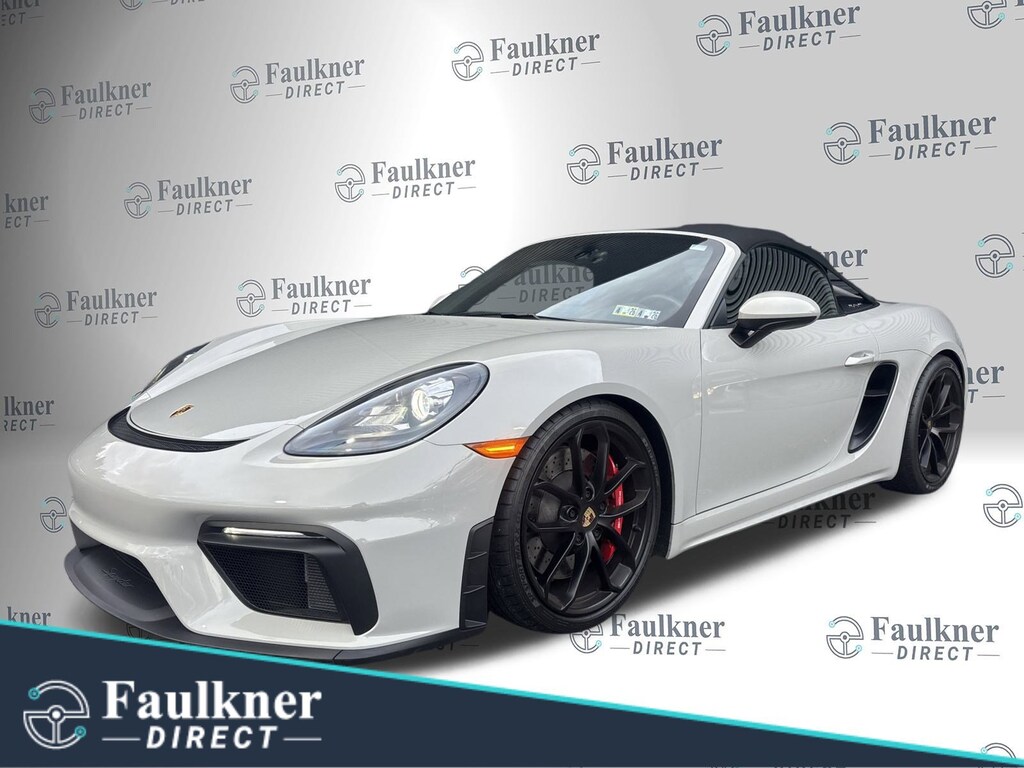 Certified 2023 Porsche 718 Spyder Convertible