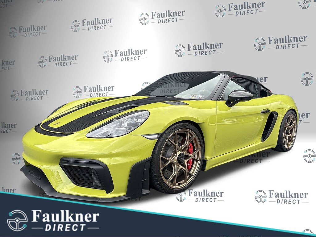 Certified 2025 Porsche 718 Spyder RS Convertible