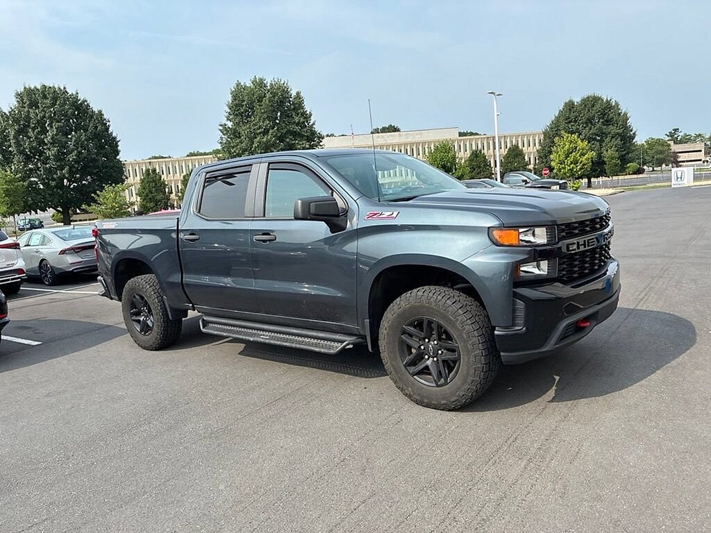 Used 2020 Chevrolet Silverado 1500 Custom Trail Boss Truck Crew Cab