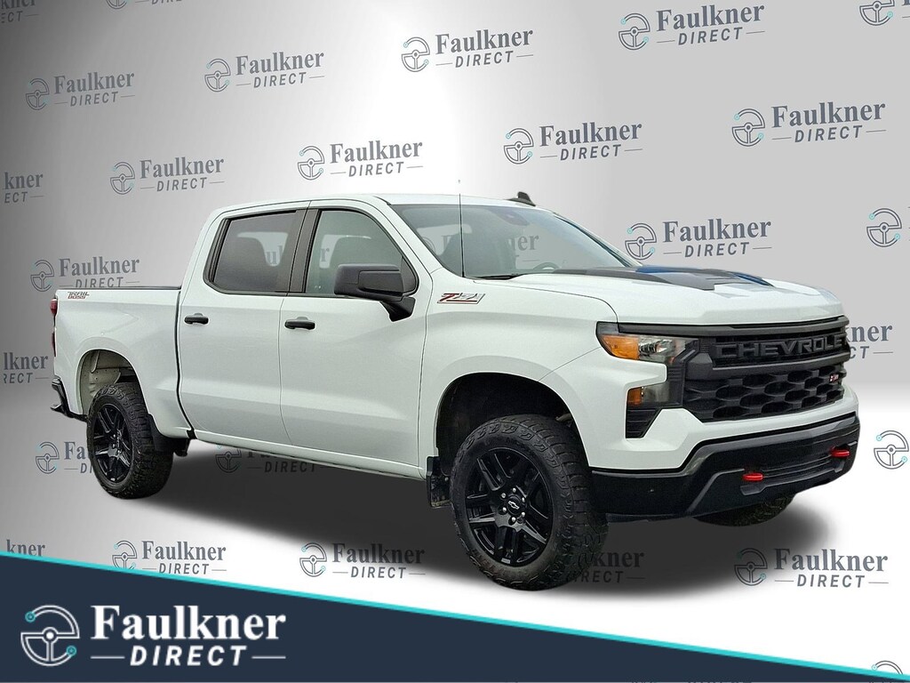 Used 2022 Chevrolet Silverado 1500 Custom Trail Boss Truck Crew Cab