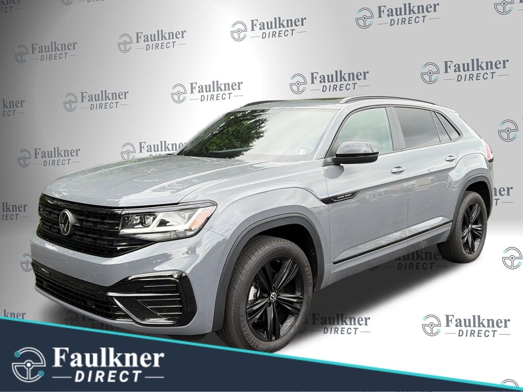Certified 2023 Volkswagen Atlas Cross Sport 3.6L V6 SEL R-Line Black SUV