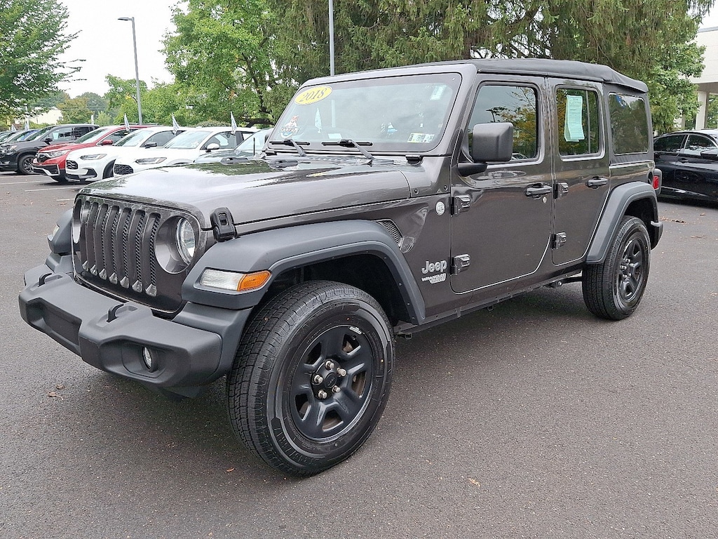 Used 2018 Jeep Wrangler Unlimited Sport SUV