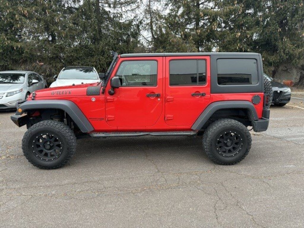 Used 2018 Jeep Wrangler JK Unlimited Willys Wheeler W SUV