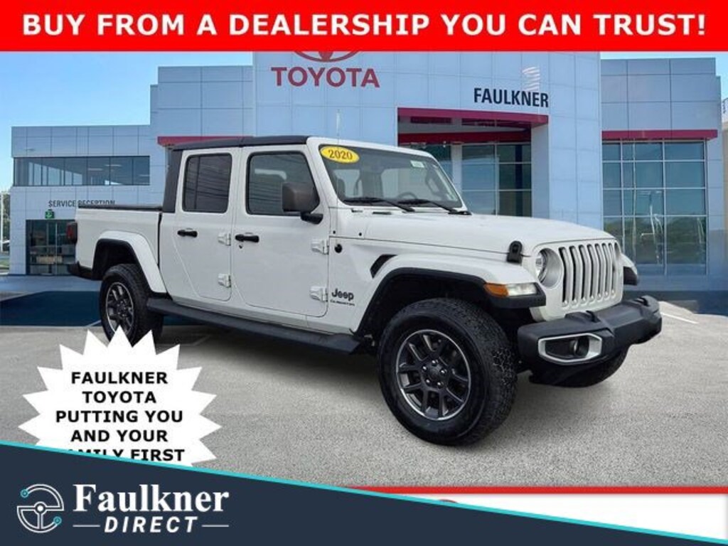 Used 2020 Jeep Gladiator Overland Truck Crew Cab