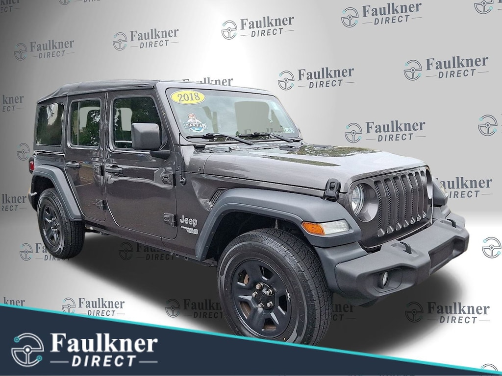 Used 2018 Jeep Wrangler Unlimited Sport SUV
