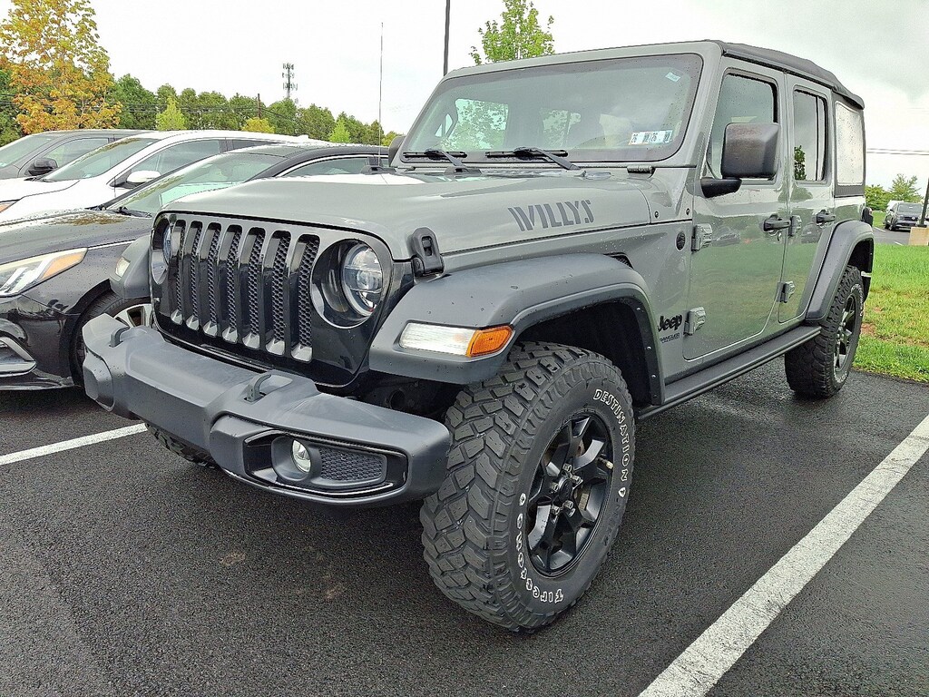 Used 2021 Jeep Wrangler Unlimited Willys SUV