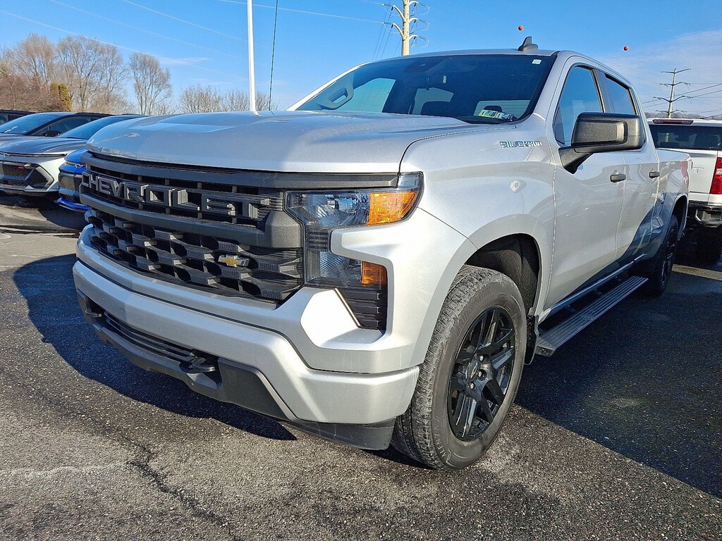 Certified 2022 Chevrolet Silverado 1500 Custom Truck Crew Cab