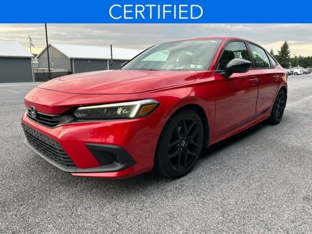 Certified 2022 Honda Civic Sedan Sport Sedan